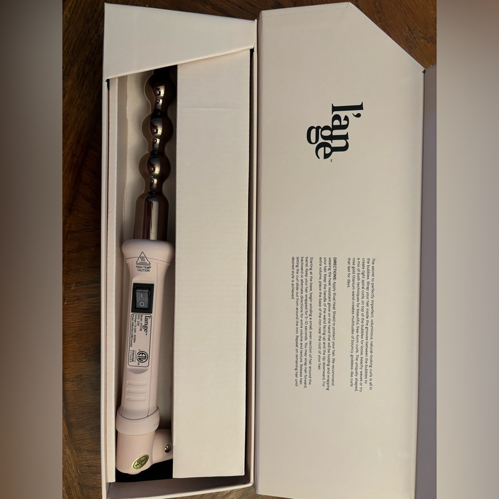 Lange le pearl bubble wand